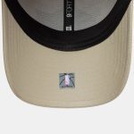 New Era LA Lakers Team Outline Cream 9FORTY E-Frame Adjustable Cap 60771848 - Image 5