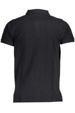 NORWAY 1963 MEN'S SHORT SLEEVE POLO BLACK - Image 2