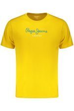 PEPE JEANS MEN'S SHORT-SLEEVED T-SHIRT YELLOW