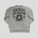 Tribal Gear Bloved Worldwide Crewneck Heather Grey TR2027-009 - Image 2