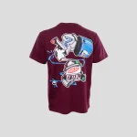 TRIBAL ZODAK CAN T-SHIRT MAROON TR3042-073 - Image 2