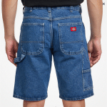 Dickies 993 Denim Carpenter Shorts Classic Blue DK0A88FCCLB1 - Image 3