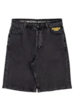 HOMEBOY X-TRA BAGGY SHORTS WASHED GREY 01SH0384-85 - Image 6
