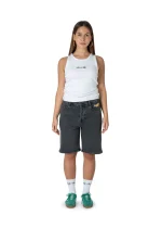 HOMEBOY X-TRA BAGGY SHORTS WASHED GREY 01SH0384-85 - Image 10