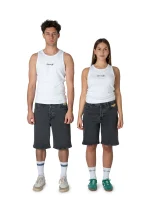 HOMEBOY X-TRA BAGGY SHORTS WASHED GREY 01SH0384-85 - Image 5