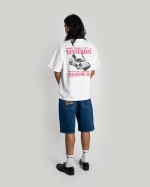 HOMEBOY x-tra MONSTER RETRO .hb. Denim WASHED BLUE 01SH1089-81 - Image 8