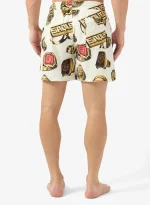 GRIMEY THE OG TOUR SWIMMING SHORTS OFF WHITE GBS210-OWHT - Image 3
