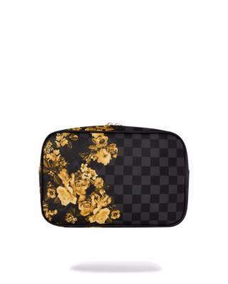 SPRAYGROUND GOLD FLORAL REMIX TOILETRY BRICK BAG B9005 20 x 11,5 x 6 cm - SPRAYGROUND