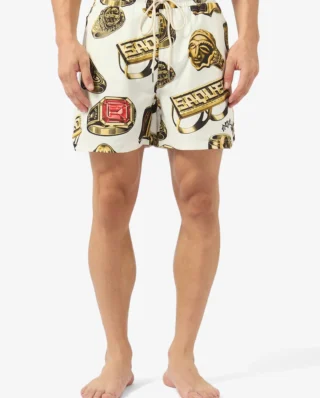 GRIMEY THE OG TOUR SWIMMING SHORTS OFF WHITE GBS210-OWHT - GRIMEY