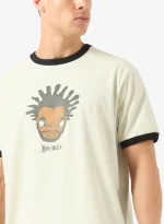 GRIMEY DROPPIN SCIENCE RINGER TEE OFF WHITE GART792-OWHT - Image 4