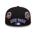 New Era New York Mets MLB Subway Series Black 59FIFTY Fitted Cap 60771867 - Image 3