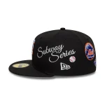 New Era New York Mets MLB Subway Series Black 59FIFTY Fitted Cap 60771867 - Image 4