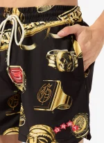GRIMEY THE OG TOUR SWIMMING SHORTS BLACK GBS210-BLK - Image 4