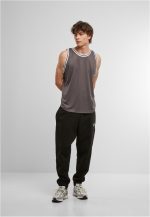 DEF Mesh Tanktop steel gray/white DFTT025 - Image 3