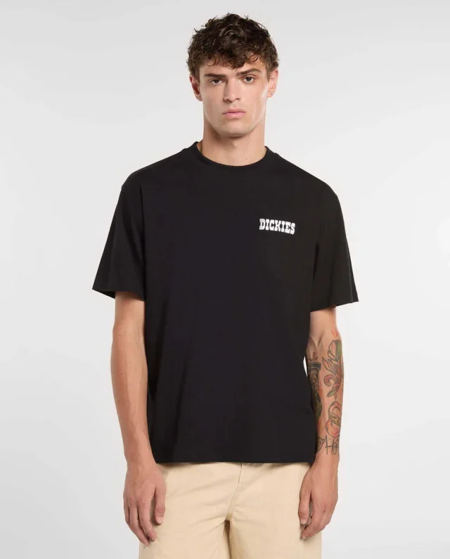 DICKIES PLAIN CITY TEE BLACK DK0A88JIBLK1