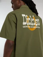 DICKIES Vernal short-sleeved shirt Cypress DK0A88O8K721 - Image 4