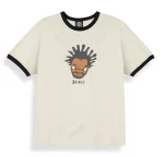 GRIMEY DROPPIN SCIENCE RINGER TEE OFF WHITE GART792-OWHT