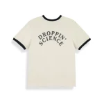GRIMEY DROPPIN SCIENCE RINGER TEE OFF WHITE GART792-OWHT - Image 2