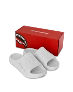 SPRAYGROUND SHARK SLIDE WHITE S0059 - Image 3