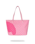 SPRAYGROUND PINK SIP PATCH TOTE T9015