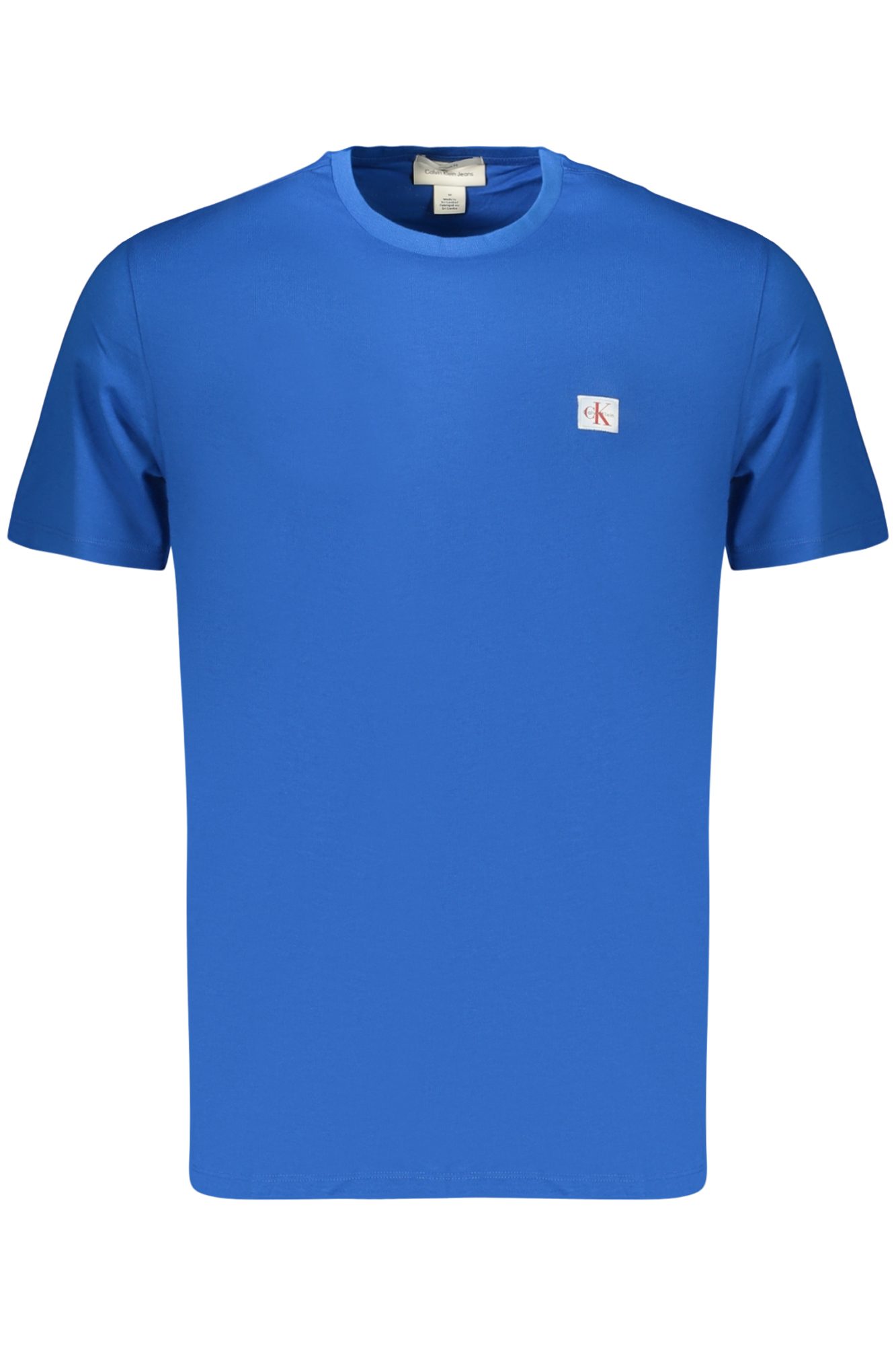 calvinkleint-shirtmanichecorteuomoblu_1 CALVIN KLEIN MEN'S SHORT-SLEEVE T-SHIRT BLUE - Image 1