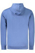 COVERI MOVING MEN'S BLUE ZIP-UP SWEATSHIRT - Image 2