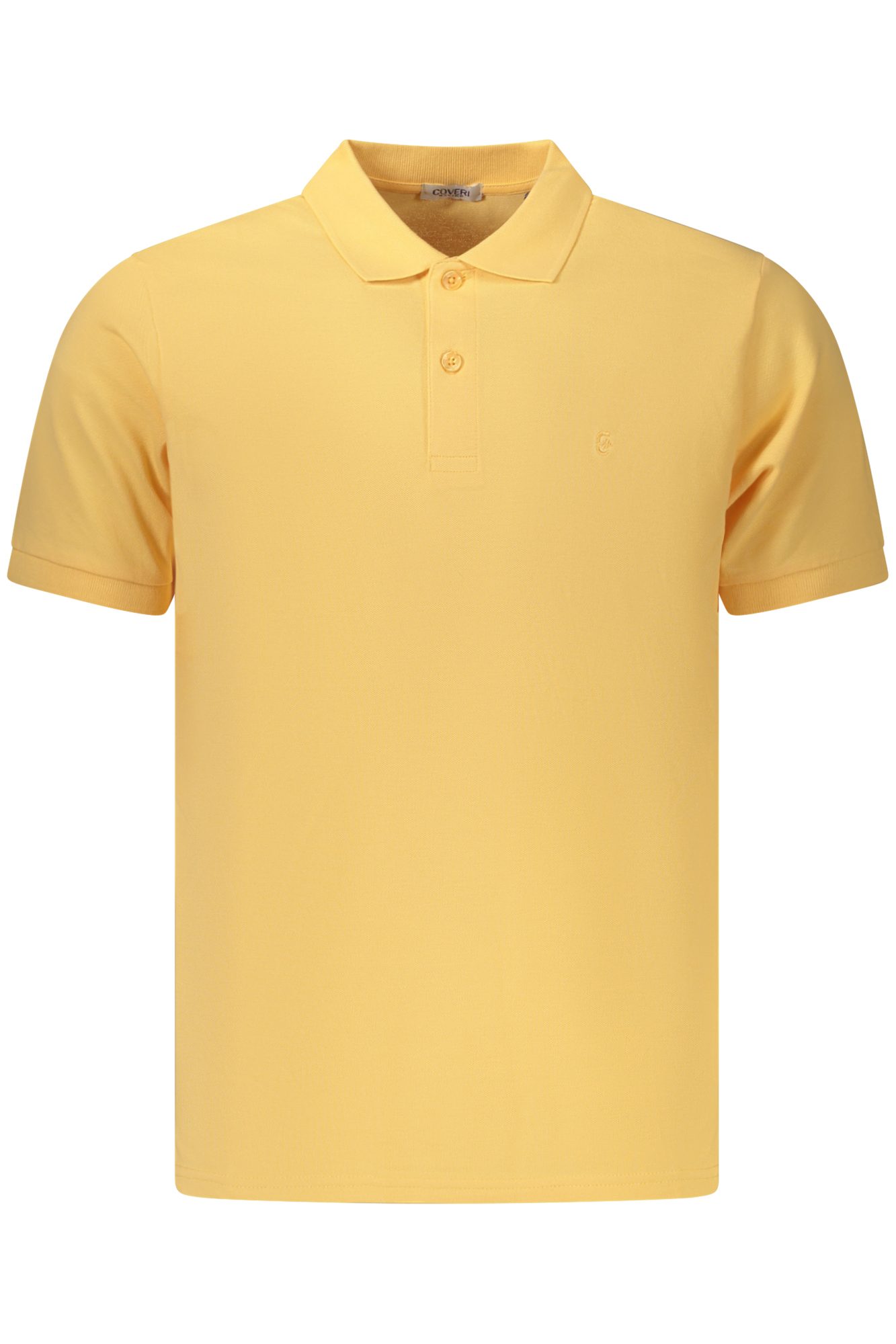 coverimovingpolomanichecorteuomoarancio_1 COVERI MOVING MEN'S SHORT-SLEEVE POLO SHIRT ORANGE - Image 1