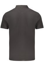COVERI MOVING MEN'S SHORT-SLEEVE POLO SHIRT BLACK - Image 2