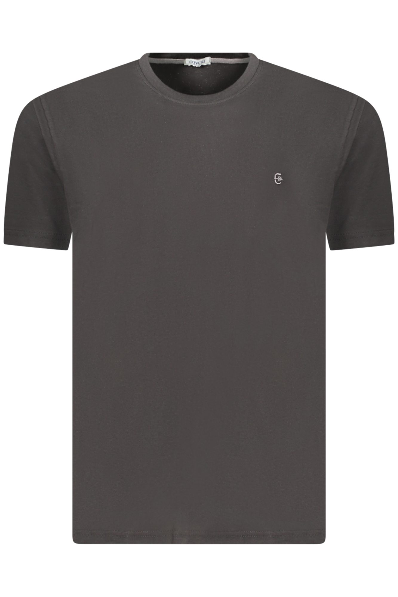 coverimovingt-shirtmanichecorteuomonero_1 COVERI MOVING MEN'S SHORT-SLEEVE T-SHIRT BLACK - Image 1