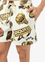 GRIMEY THE OG TOUR SWIMMING SHORTS OFF WHITE GBS210-OWHT - Image 4
