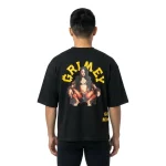 GRIMEY GET MONEY BOXY TEE BLACK GABT808-BLK - Image 5