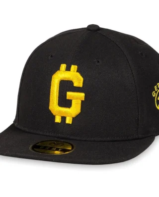GRIMEY GET MONEY FITTED CAP BLACK GFC430-BLK