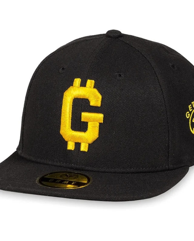 GRIMEY GET MONEY FITTED CAP BLACK GFC430-BLK