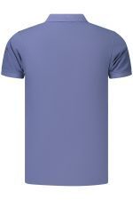 NORWAY 1963 MEN'S SHORT-SLEEVED POLO SHIRT, BLUE - Image 2