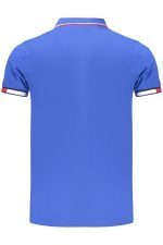 NORWAY 1963 MEN'S SHORT-SLEEVED POLO SHIRT, BLUE - Image 2