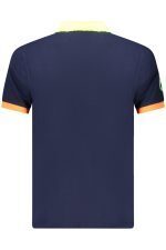 NORWAY 1963 MEN'S SHORT-SLEEVED POLO SHIRT, BLUE - Image 2