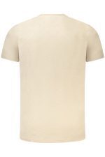 NORWAY 1963 MEN'S SHORT SLEEVE T-SHIRT BEIGE - Image 2