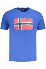 NORWAY 1963 MEN'S SHORT-SLEEVE T-SHIRT BLUE