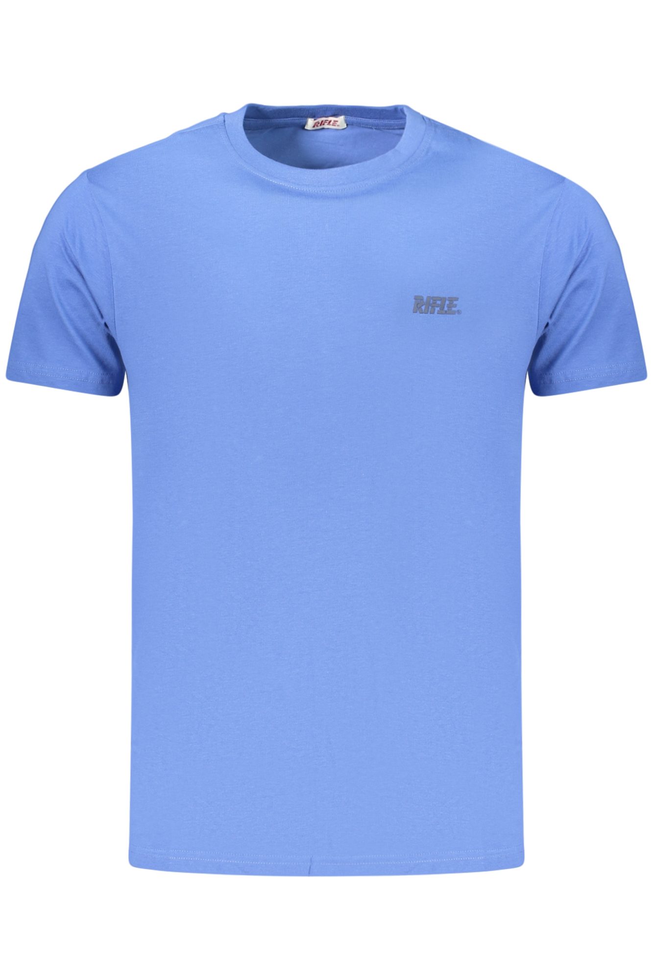 riflet-shirtmanichecorteuomoblu_1 RIFLE SHORT-SLEEVED T-SHIRT MEN'S BLUE - Image 1