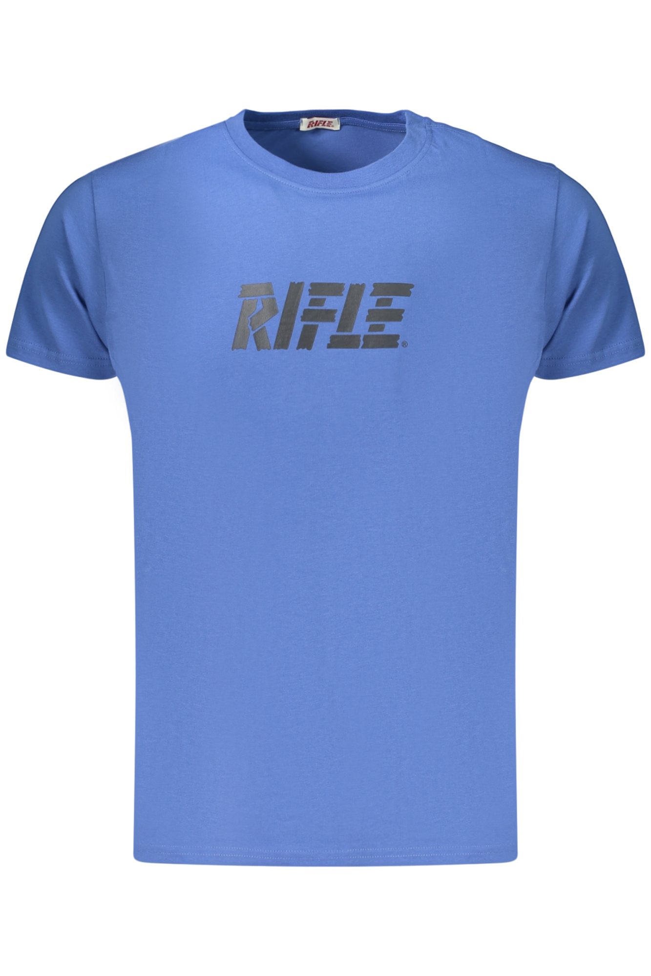 riflet-shirtmanichecorteuomoblu_1 RIFLE SHORT-SLEEVED T-SHIRT MEN'S BLUE - Image 1