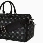 SPRAYGROUND GRAY PEEKING CHARACTER CHECK MINI DUFFLE D8911 24 x 31 x 15 cm - Image 2
