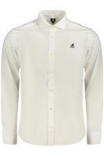 US GRAND MEN'S LONG-SLEEVED WHITE SHIRT