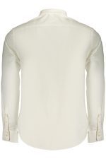 US GRAND MEN'S LONG-SLEEVED WHITE SHIRT - Image 2