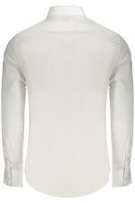 US GRAND MEN'S LONG-SLEEVED WHITE SHIRT - Image 2
