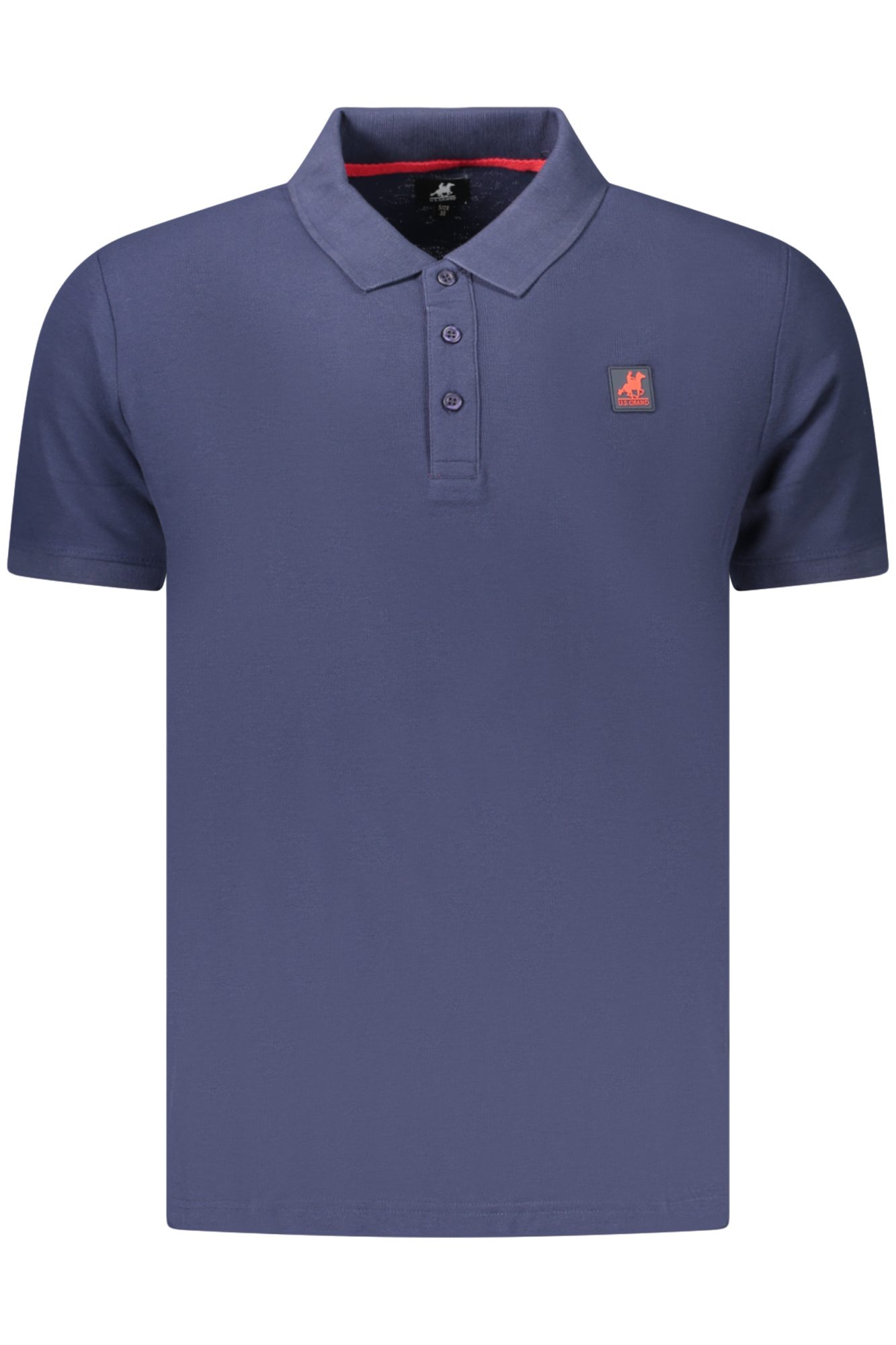 usgrandpolomanichecorteuomoblu_1 US GRAND POLO SHORT SLEEVE MEN'S BLUE - Image 1