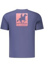 US GRAND MEN'S SHORT-SLEEVE T-SHIRT BLUE - Image 2