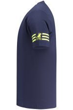 US GRAND MEN'S SHORT-SLEEVE T-SHIRT BLUE - Image 3