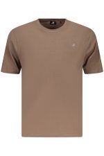 US GRAND MEN'S SHORT-SLEEVE T-SHIRT BROWN