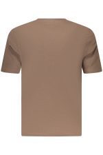 US GRAND MEN'S SHORT-SLEEVE T-SHIRT BROWN - Image 2