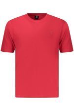 US GRAND MEN'S SHORT-SLEEVED RED T-SHIRT